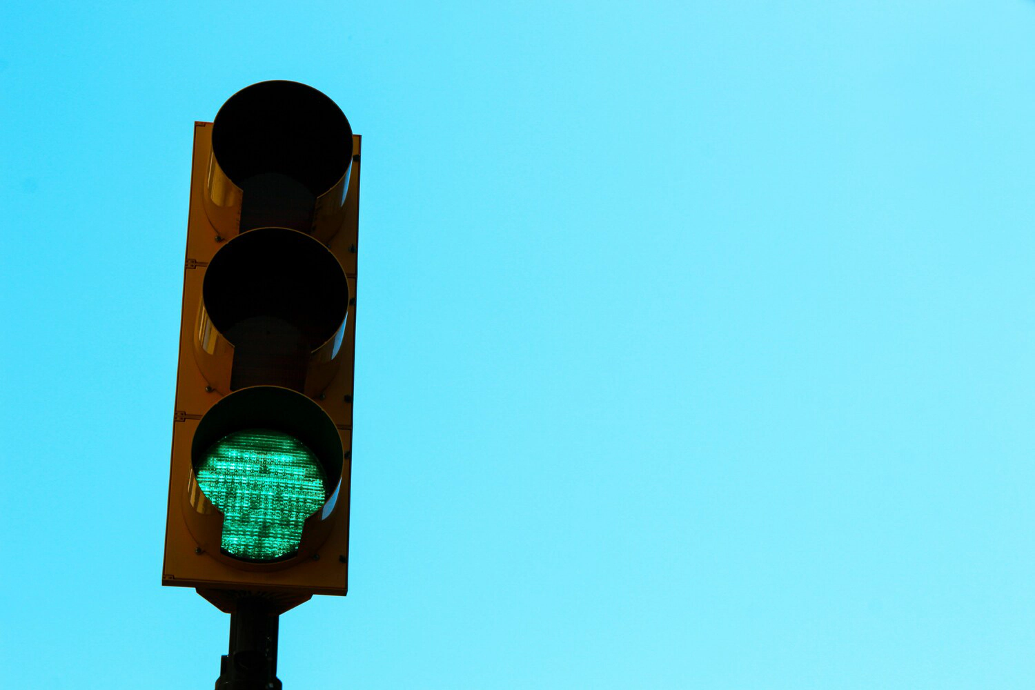 image title Green light