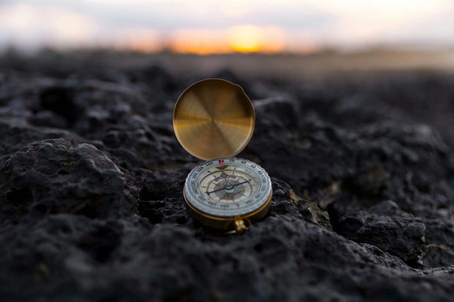 Compass in storm