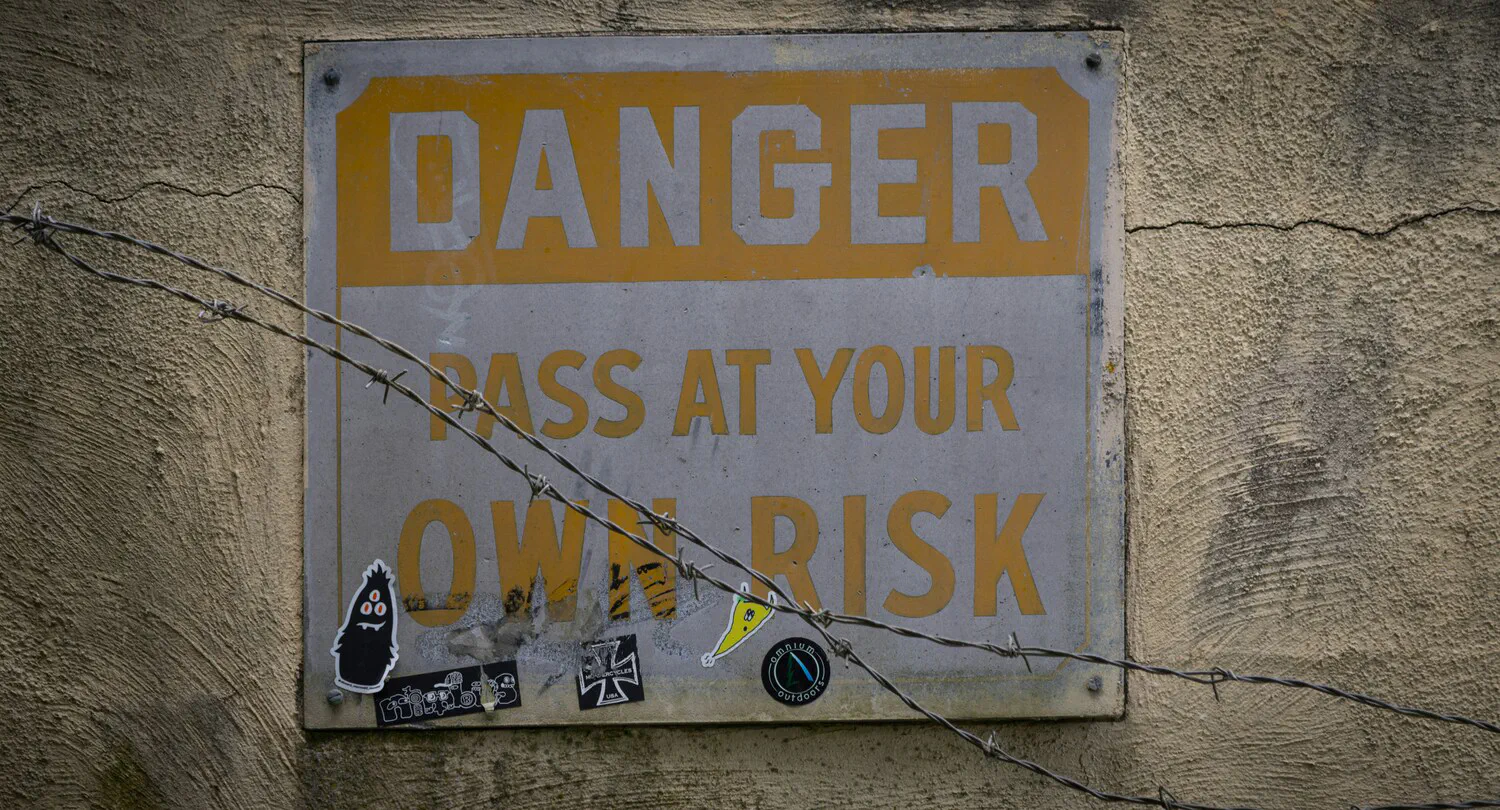 Warning sign
