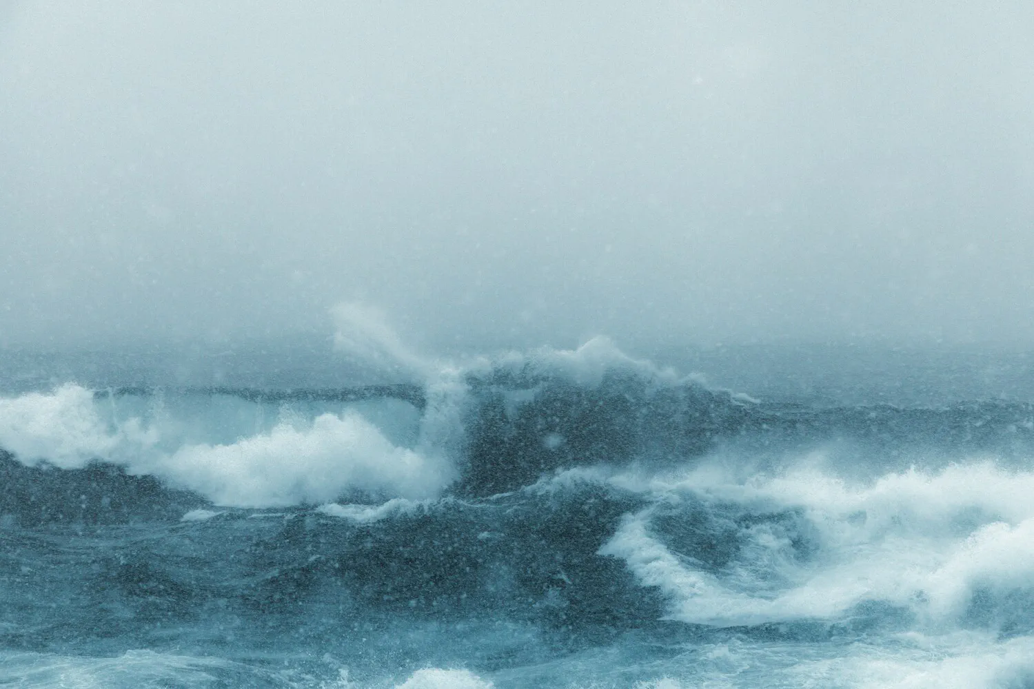 Stormy ocean